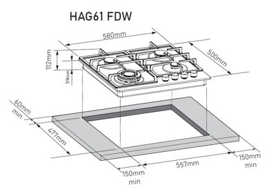 ZorG Technology HAG61 FDW White- фото2