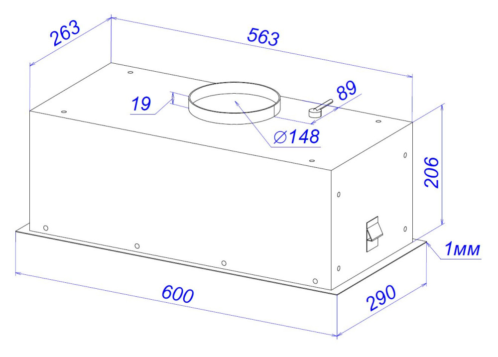 ZorG technology Amina 1060 60 S (белый)- фото2