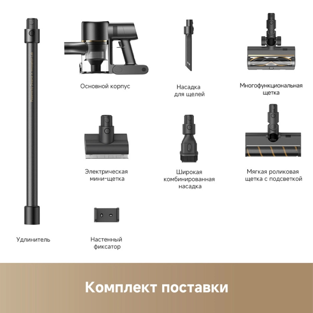 Dreame Cordless Vacuum Cleaner R10s Pro VZV23A (черный)- фото2