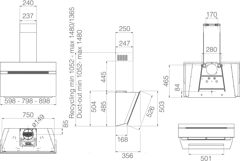 Elica NEAT @ WH/A/90- фото3