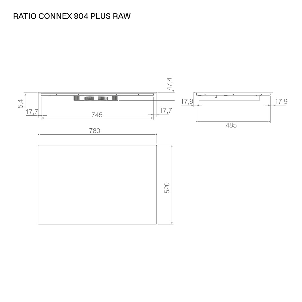 Elica Ratio Connex 804 Plus Raw- фото2