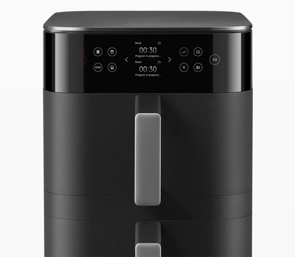 Xiaomi Smart Double Stack Air Fryer 12L MAF-DS1201 (черный)- фото2