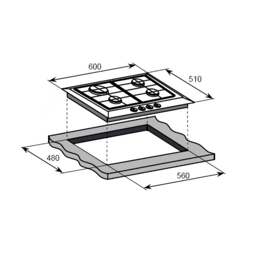 Weissgauff HG 640 BFh- фото3