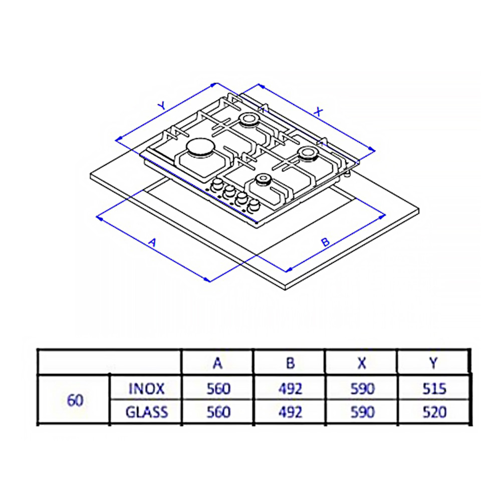 Weissgauff HGG 641 WGSV Nano Glass- фото2