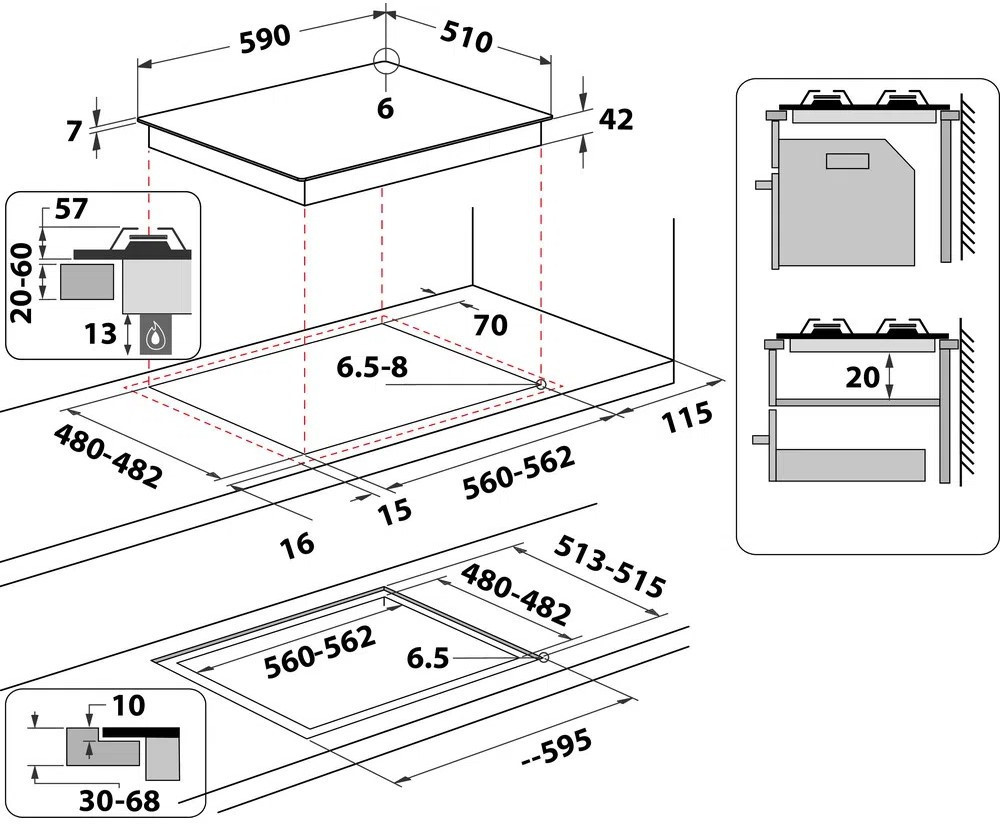 Whirlpool GOB 616/NB- фото3