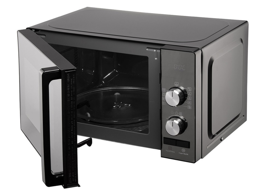 Redmond MW2904 (черный/хром)- фото2