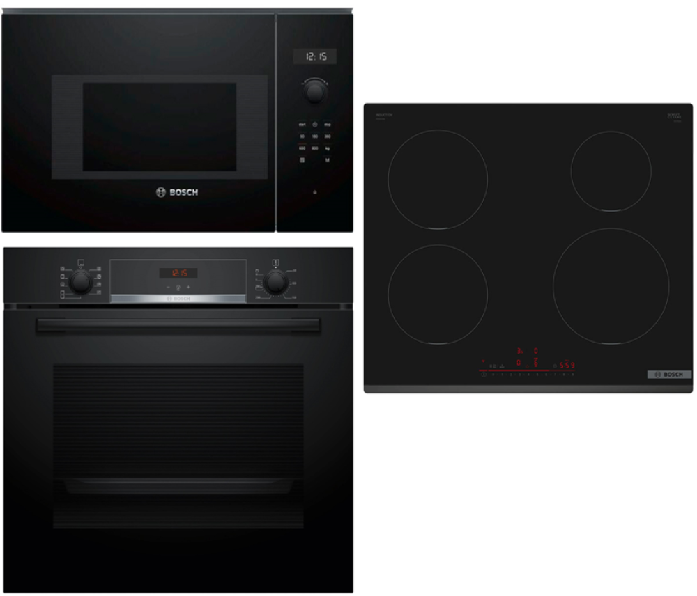 Bosch HBA534EB0 + BFL524MB0 + PIE631HB1E- фото