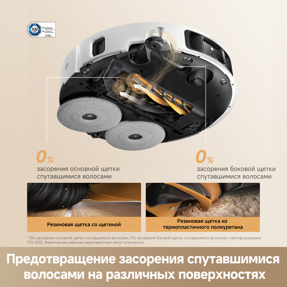 Dreame Robot Vacuum L50s Pro Ultra White (RLL88HE)- фото3