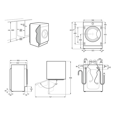 AEG L7WBE68SI- фото5