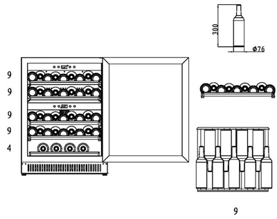 Caso WineChef Pro 40- фото4