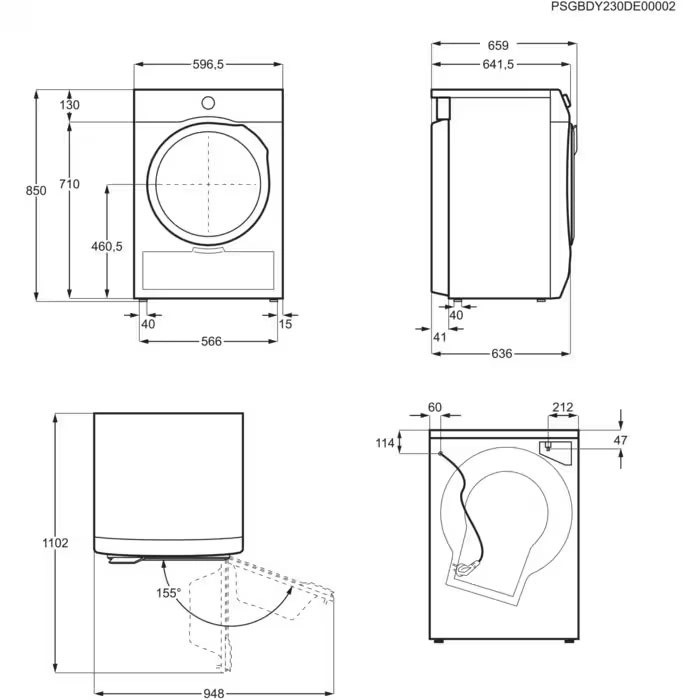 Electrolux EW7DEU597CP- фото3