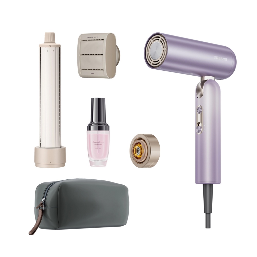 Dreame Нairdryer Pocket Ultra AHD52 (фиолетовый)- фото