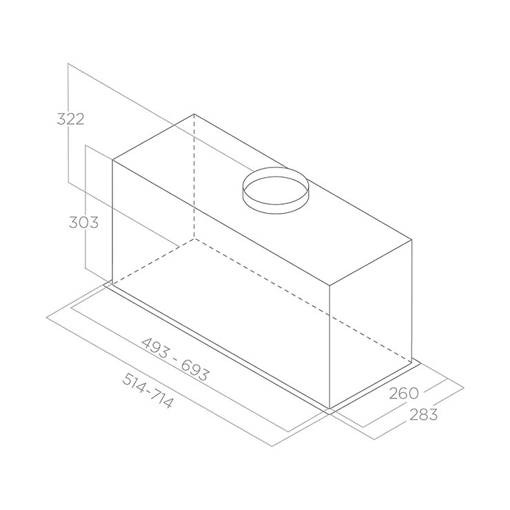 Elica LANE SENSOR BL MAT/A/52- фото2