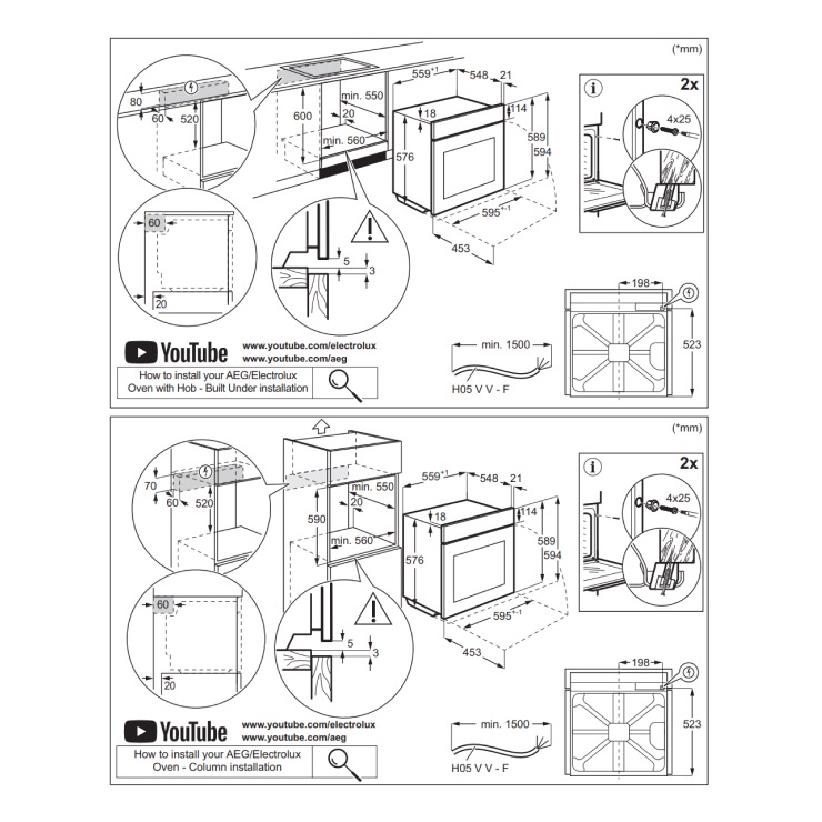 Electrolux EOD6F77WV- фото5