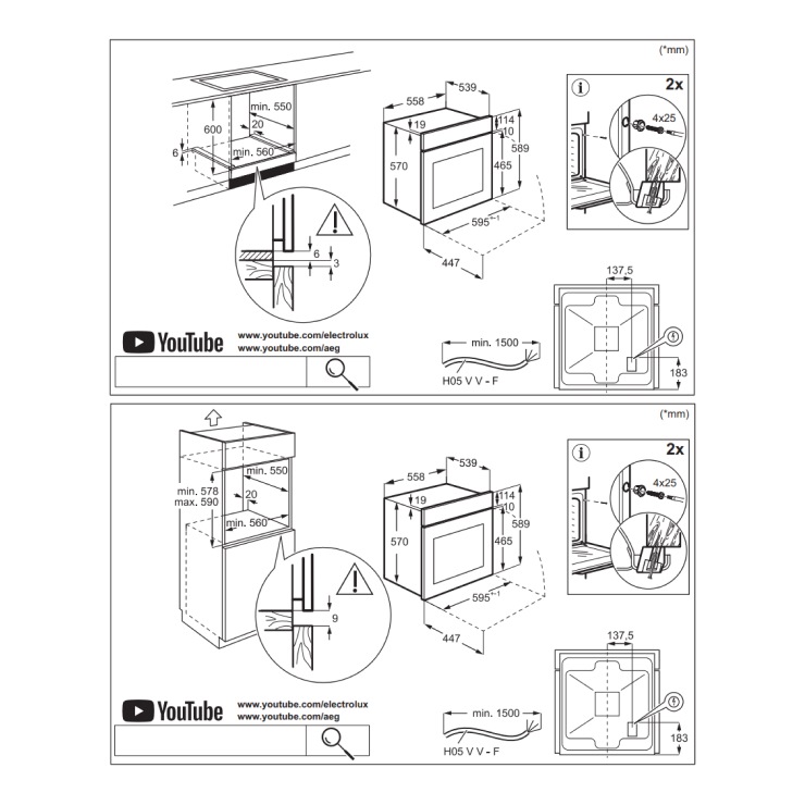 Electrolux EOF5F50BV- фото3