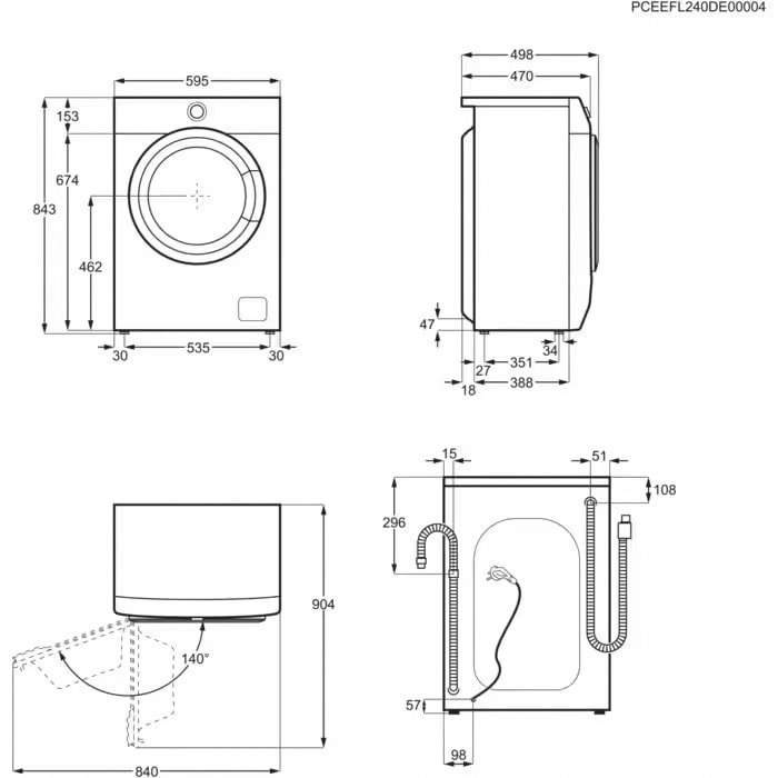Electrolux EW6SMB227CP- фото4