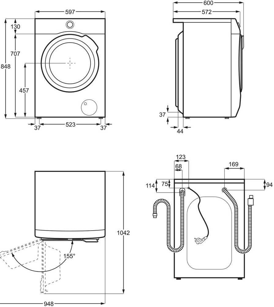 Electrolux EW7F348AW- фото5