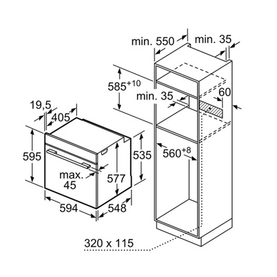 Bosch Serie 8 HBG7741W1- фото4