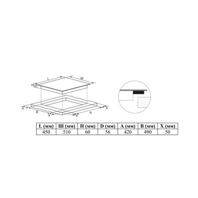 Weissgauff HI 430 WA Cross- фото2