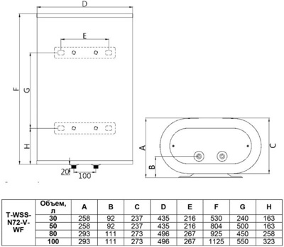 Timberk T-WSS50-N72-V-WF- фото6