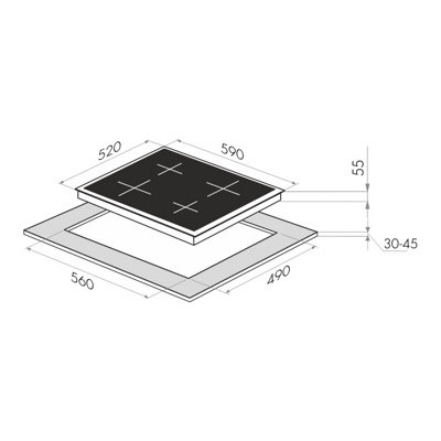 HOMSair HV64SMDBK- фото2