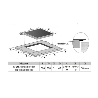 Weissgauff HV 643 BSG- фото2