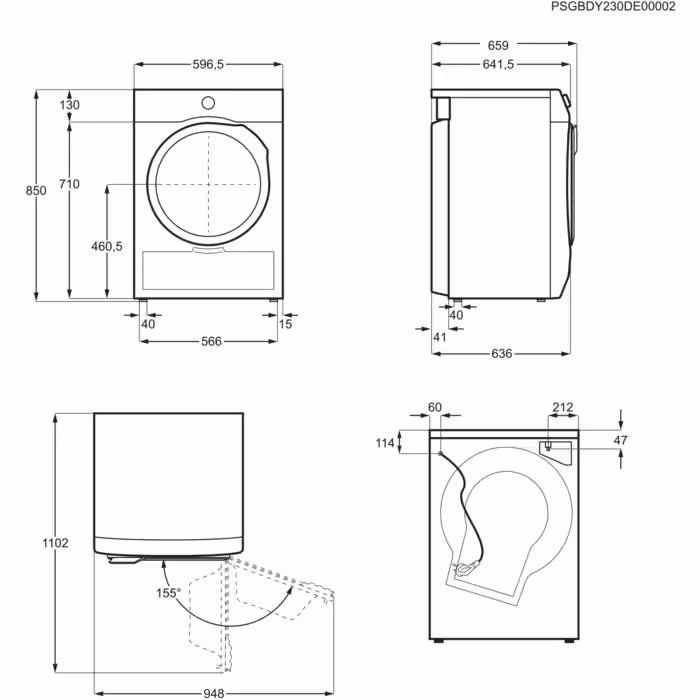 Electrolux MEWD2E8C6P- фото2