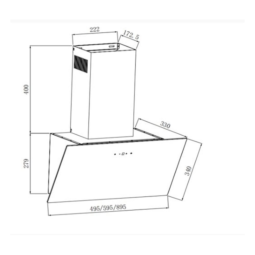 Weissgauff Yota 500 Touch White Glass- фото4