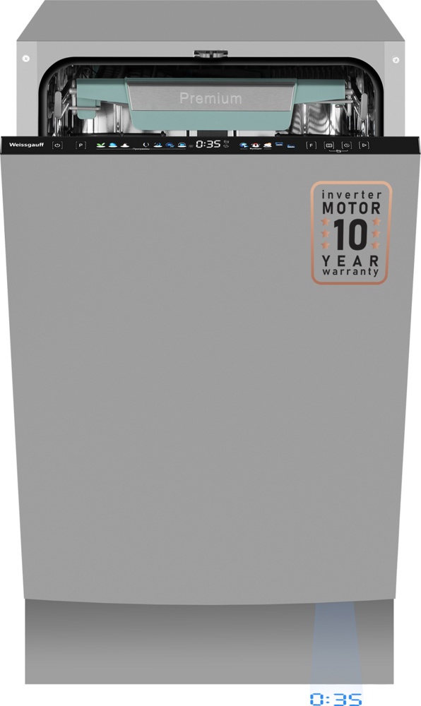 Weissgauff BDW4160 Real Touch DC Inverter Timer Floor- фото