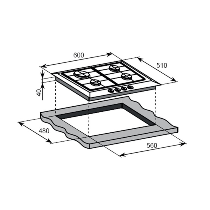 Weissgauff HG 640 WGh- фото2