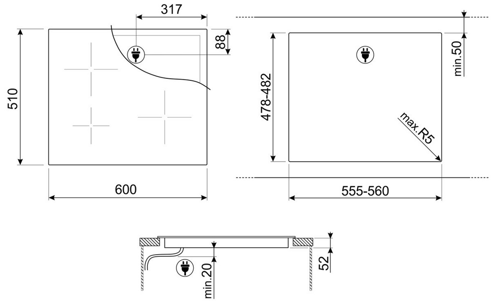 Smeg SI2641D- фото2