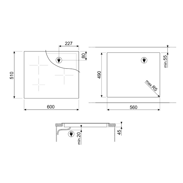 Smeg SI7643B- фото4