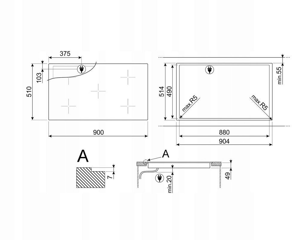 Smeg SI2M7953DW- фото2