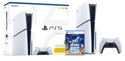 Sony PlayStation 5 Slim D Chassis (PS5) 1 ТБ с приводом + Astro Bot- фото