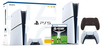 Sony PlayStation 5 Slim D Chassis (PS5) 1 ТБ с приводом + доп. геймпад + EA SPORTS FC25- фото