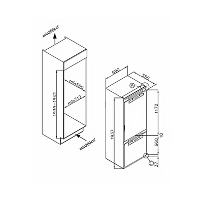 Weissgauff WRKI 1970 Total NoFrost Inverter Premium BioFresh Inox- фото3