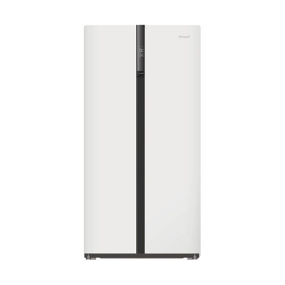 Weissgauff WSBS 500 Inverter NoFrost White Glass- фото