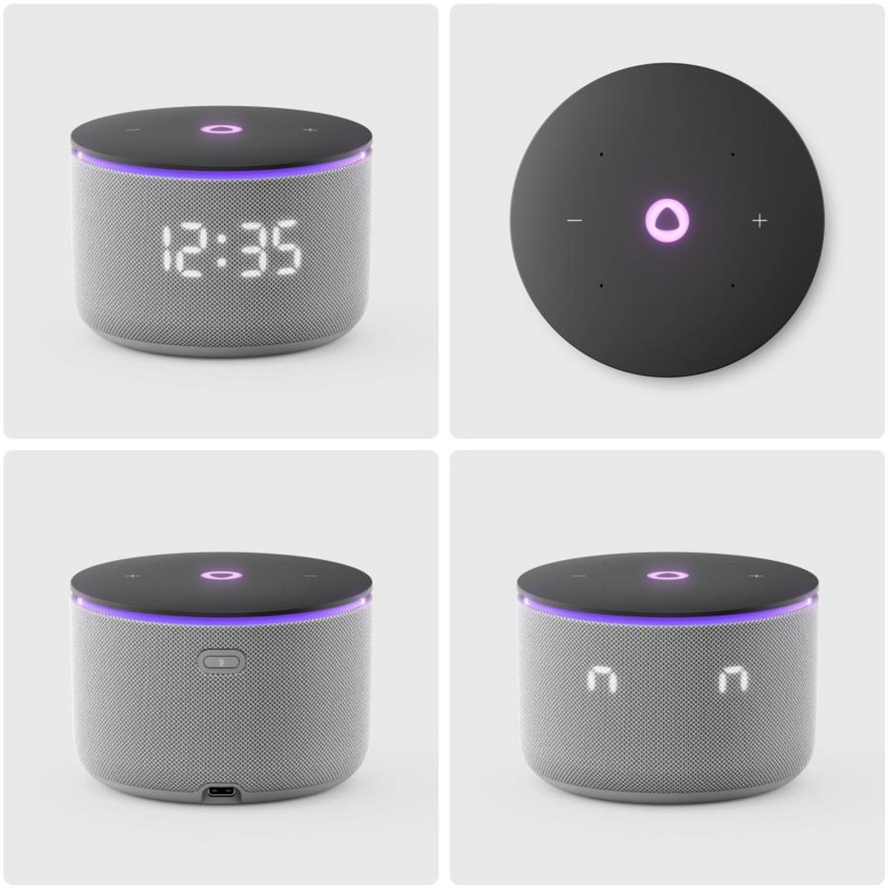 Яндекс Станция Мини 3 Про (серый) YNDX-00059GRY- фото2